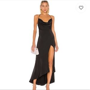 NEW Lovers & Friends West Gown in Black S
